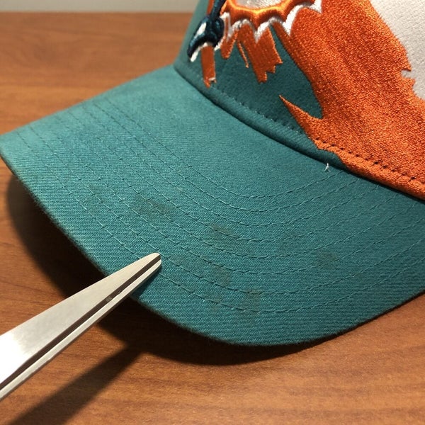 Miami Dolphins Hat Strapback Cap NFL Football Vintage 90s Retro