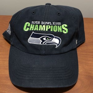 Seattle Seahawks Hat Baseball Cap Fitted NFL Football 47 XL Super Bowl Champions