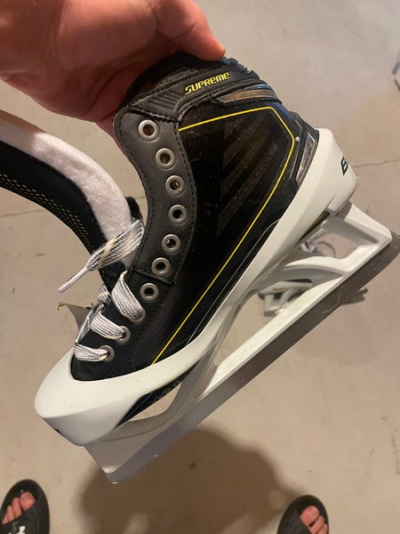 New Bauer Pro Stock Size 8 Total One NXG Hockey Goalie Skates
