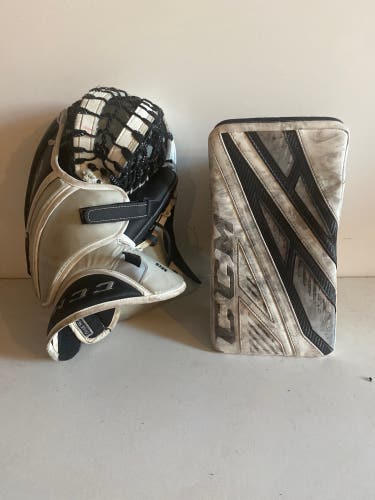 CCM EFlex4 580 Glove and Blocker