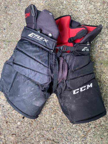 Used Large CCM  EFlex 1.9 Goalie Pants