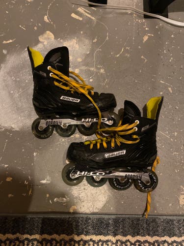 Used Bauer Regular Width Size 8 Inline Skates