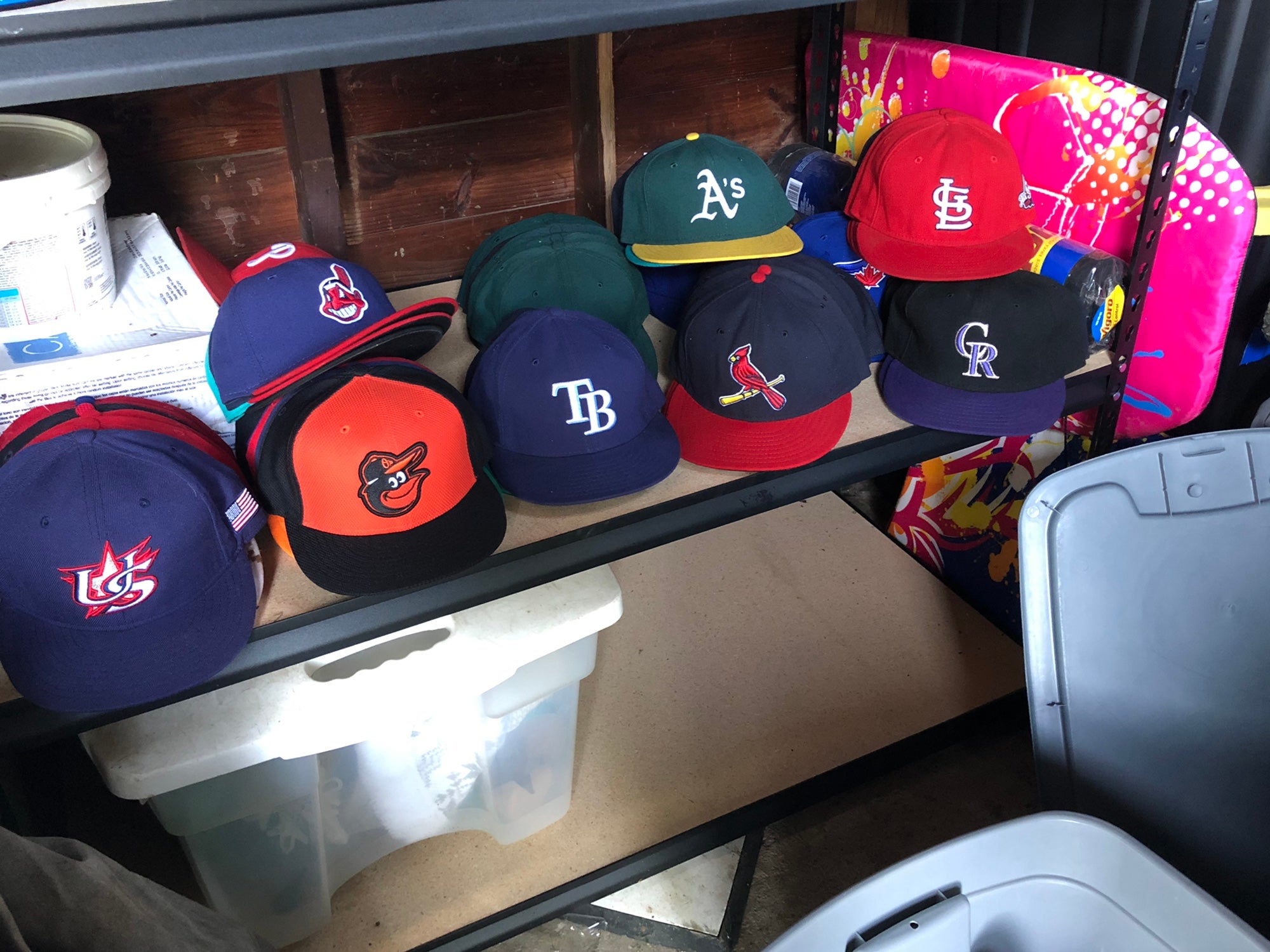 mlb fitted hats cheap