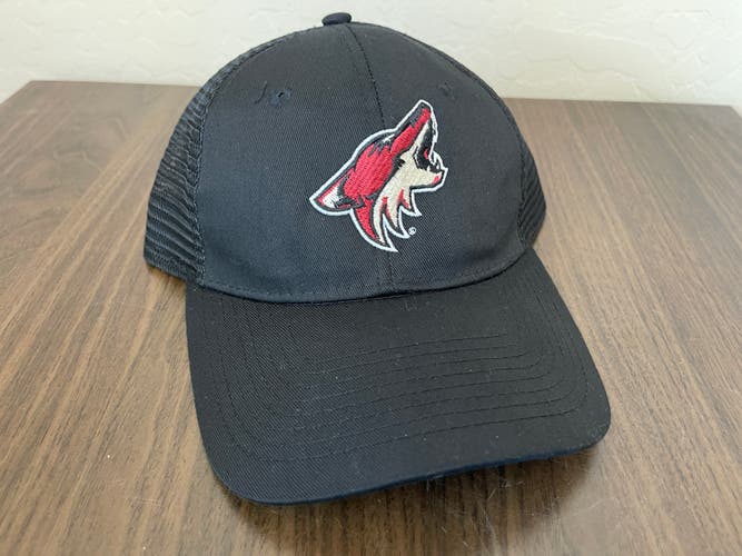 Arizona Coyotes NHL HOCKEY SUPER AWESOME Adjustable Strap Trucker's Cap Hat!