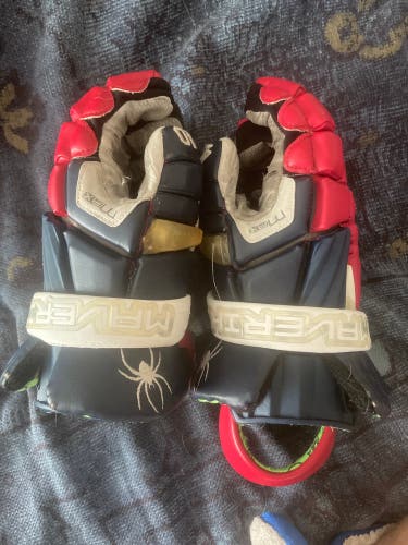 Team Issued Used Player's Maverik 13" Max Lacrosse Gloves