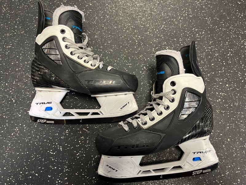 Used True Regular Width Pro Stock Size 7 Pro Custom Hockey Skates