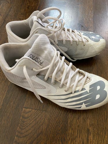 White Men's Molded Cleats New Balance Rush