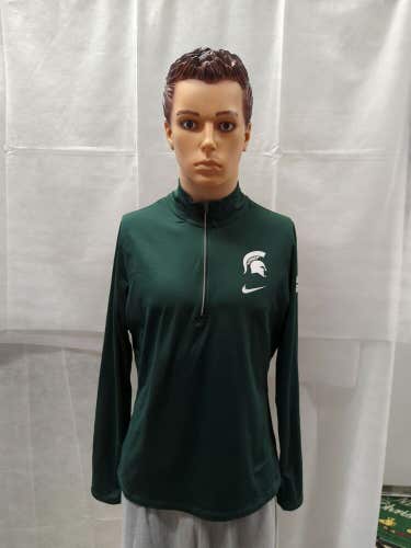 Michigan State Spartans Nike 1/4 Zip Pullover XL NCAA