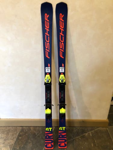 Fischer GT Curv 76 Skis With Integrated Bindings 175cm 1105485