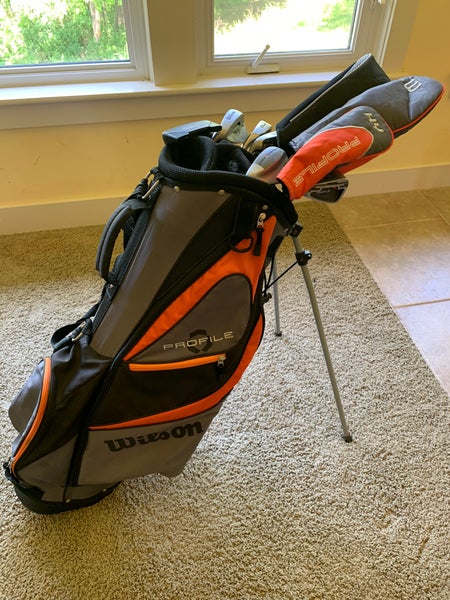 Used Left Hand Wilson Profile Teen Flex Clubs (Full Set)