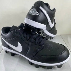 Jordan 1s Baseball Cleats MCS Size 10.5 Softball Glove Nike Rare