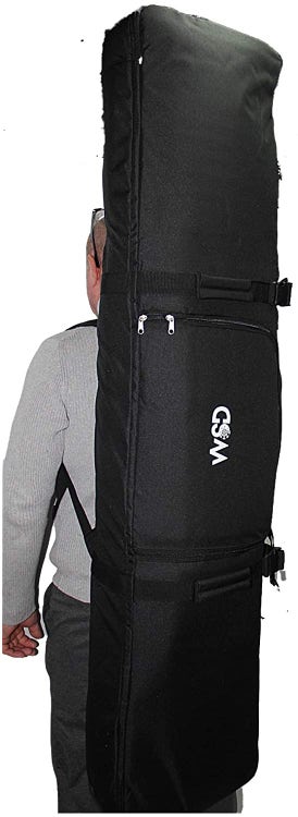 Wheelie Bag Snowboard padded Bag  Heavy Duty Travel Bag with Wheels backpack straps 140cm New