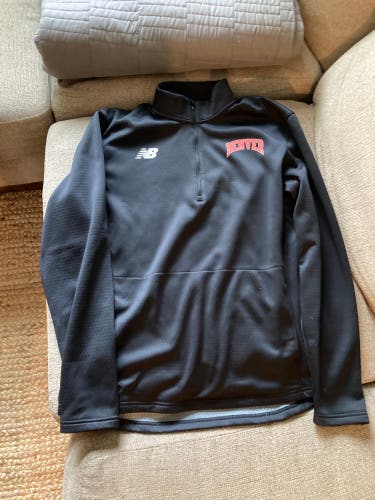 University Of Denver Lacrosse Black Used Medium New Balance Sweatshirt