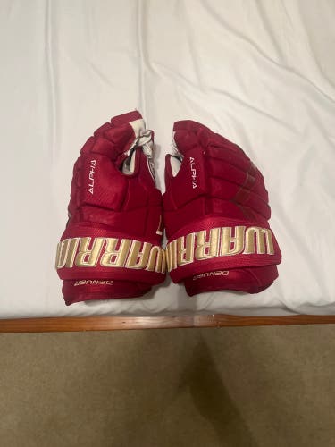 Warrior 13" Pro Stock Alpha DX Pro Gloves New