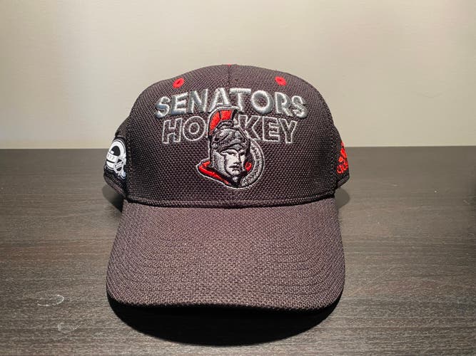 Ottawa Senators - NHL 100 - Snapback - Black Adult Unisex New One Size Fits All Adidas Hat
