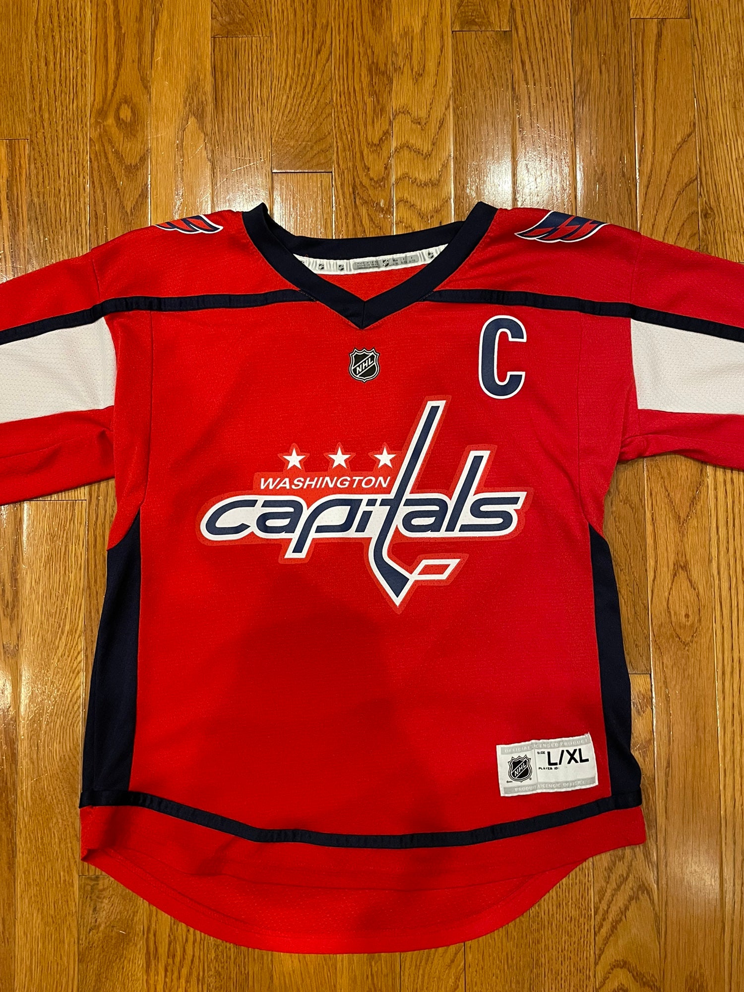 USED* Youth Capitals Ovechkin Jersey 