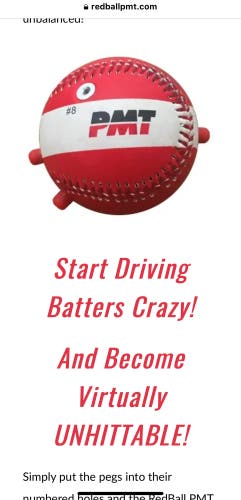 Redball PMT (Pitch Movement Trainer)