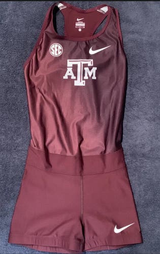 Rare Texas A&M Team Issued  Nike Speed Suit