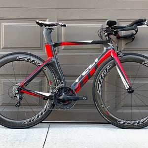 2017 Felt B14 Triathlon TT Carbon Bicycle Ultegra 6800 11 Speed 51 cm w/o wheels