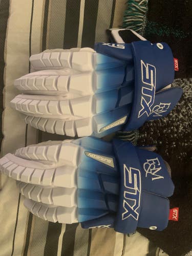 F&M Issued Team STX Lacrosse Gloves 14"