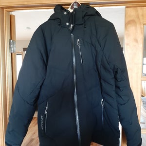 Black Men's Adult Used XL Spyder Jacket