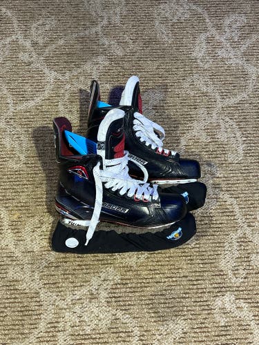 Used Bauer Regular Width Size 9.5 Vapor 1X Hockey Skates