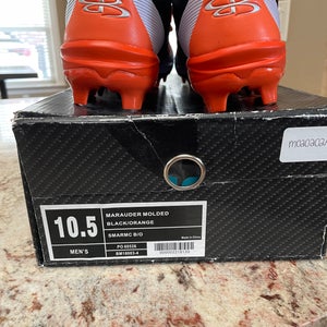 Orange Men's New Size Men's 10.5 (W 11.5) Molded Cleats Boombah