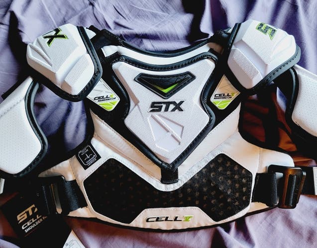 Brand New STX CELL V Shoulder Pads Size: XS