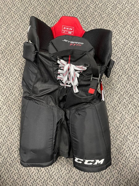 CCM Black Jetspeed FT370 Junior XL Breezers