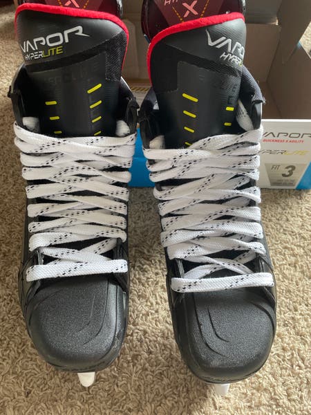 New Bauer Size 6.5 Fit 3 Vapor Hyperlite Hockey Skates