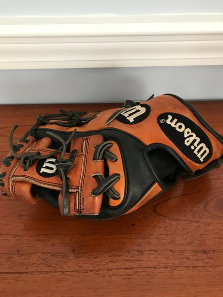 Used Right Hand Throw Wilson Infield A2K Baseball Glove 11.25"