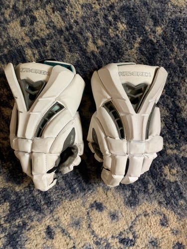 Used Player's Maverik Rome RX3 Lacrosse Gloves 13"