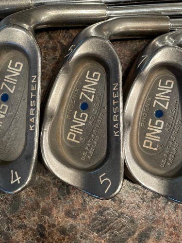 Ping Zing Karsten Iron Set 1i-LW (missing 6i).