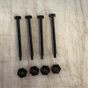 NEW! 4 PACK Sprung IN LINE Roller Chassis Replacement PIVOT PIN ASSEMBLY Parts 6593
