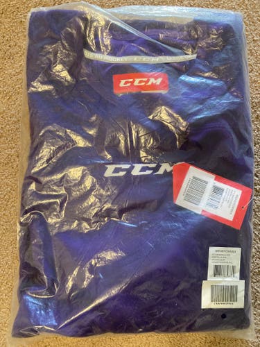 Purple Adult Men's New Medium CCM Jersey