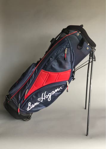 Ben Hogan golf bag with stand.