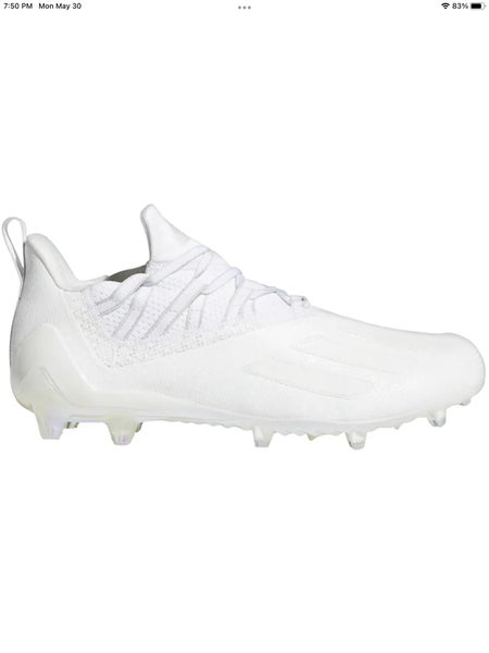 NWT! Adidas Adizero 11 Comics Football Cleats FZ1159 Cloud White Men's Size 9.5