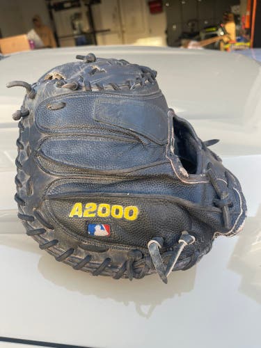 Used Right Hand Throw 33.5" A2000 Baseball Catchers Glove