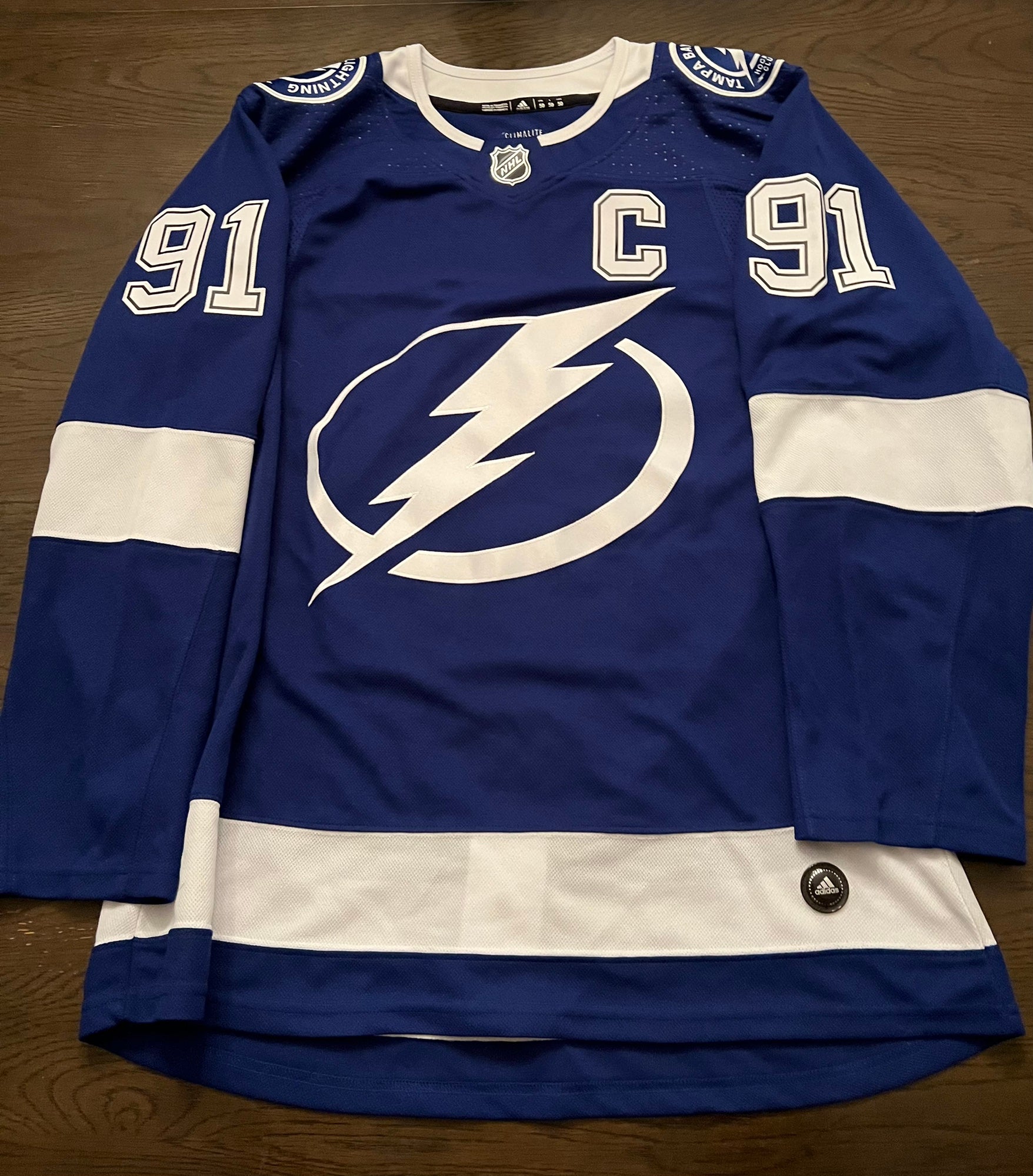 Steven Stamkos Tampa Bay Lightning Autographed Adidas 2020-21 Reverse Retro  Authentic Jersey