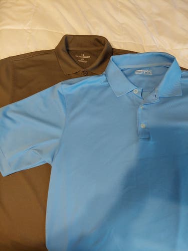 Mens Medium Nike golf  Shirt blue + Grandslam shirt