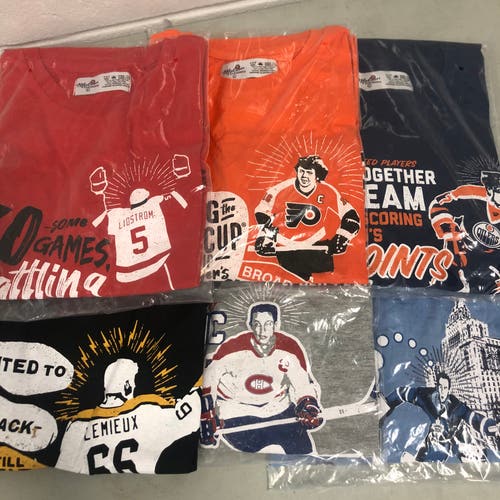 NHL HOCKEY TSHIRTS - 3 Hockey Tshirts for $25 (FREE shipping)