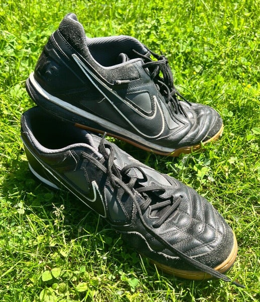 Nike Nike5 LTR 415123-001 Indoor Shoes Men Size Leather Black |