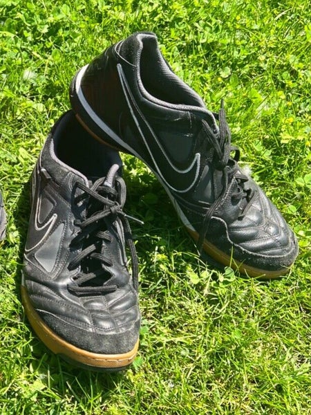 Nike Nike5 LTR 415123-001 Indoor Shoes Men Size Leather Black |