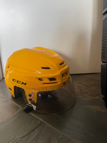 Used Medium CCM  Tacks 310 Helmet And Visor