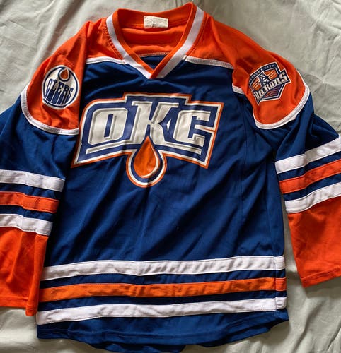 OKC Barons AHL/NHL Oilers youth jersey