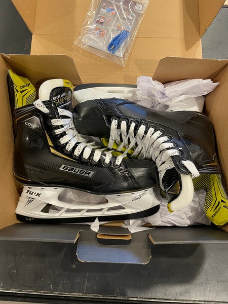 New Senior Bauer Supreme S29 Hockey Skates with Comp Upgrades (read description)