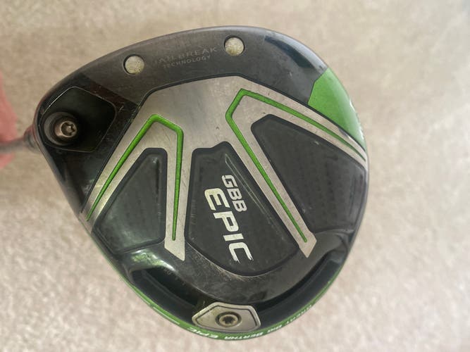 Men's Left Hand 10.5 Loft Great Big Bertha Epic Driver
