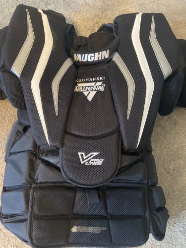 Used XL Vaughn Pro Stock Ventus LT98 Goalie Chest Protector
