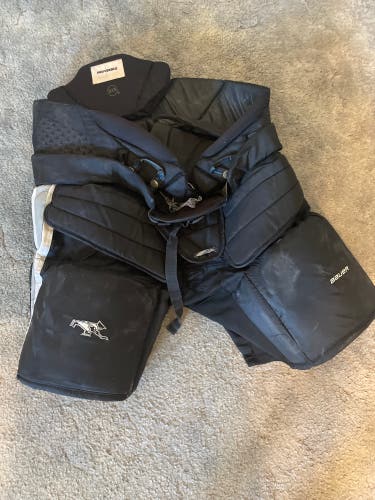 Providence College Used XL Bauer Pro Stock Hockey Goalie Pants