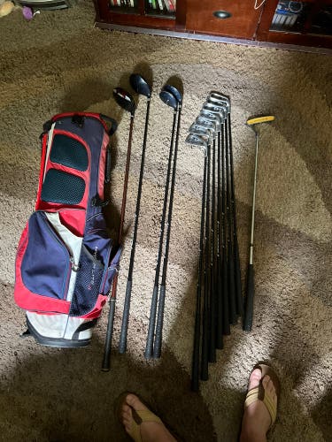 Men's Right Handed Stiff Flex 12 Pieces Clubs (Full Set)